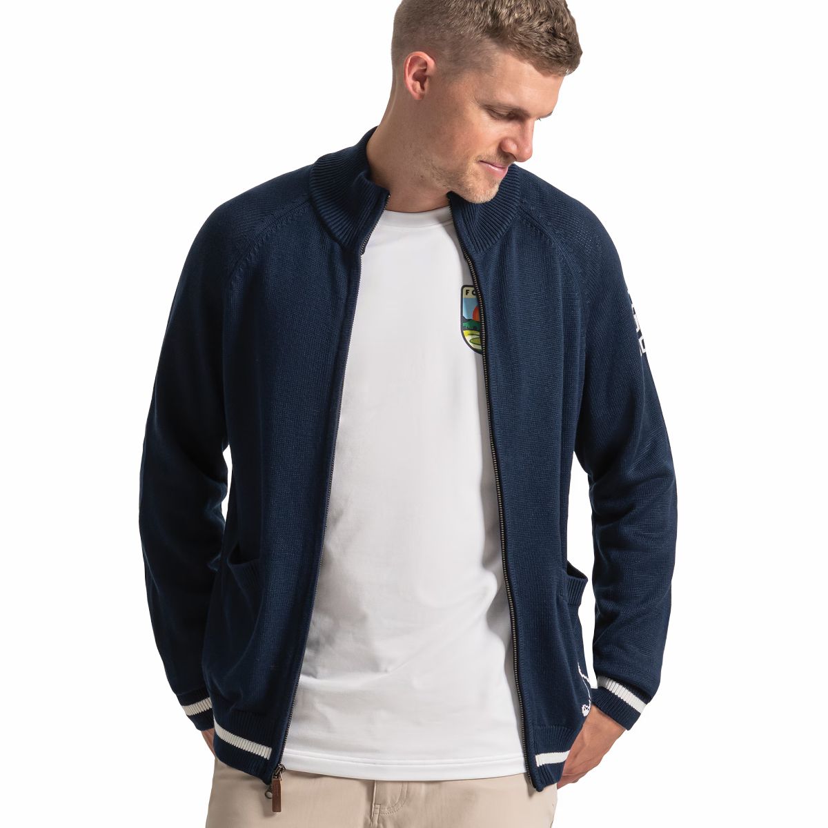 FootJoy Après Tee Knit Full-Zip Sweater