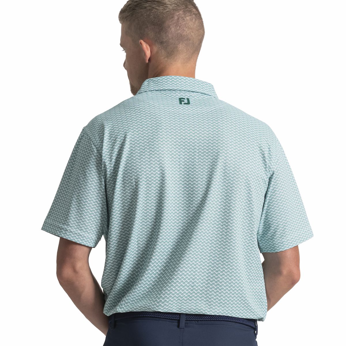 FootJoy Scallop Geo Pique