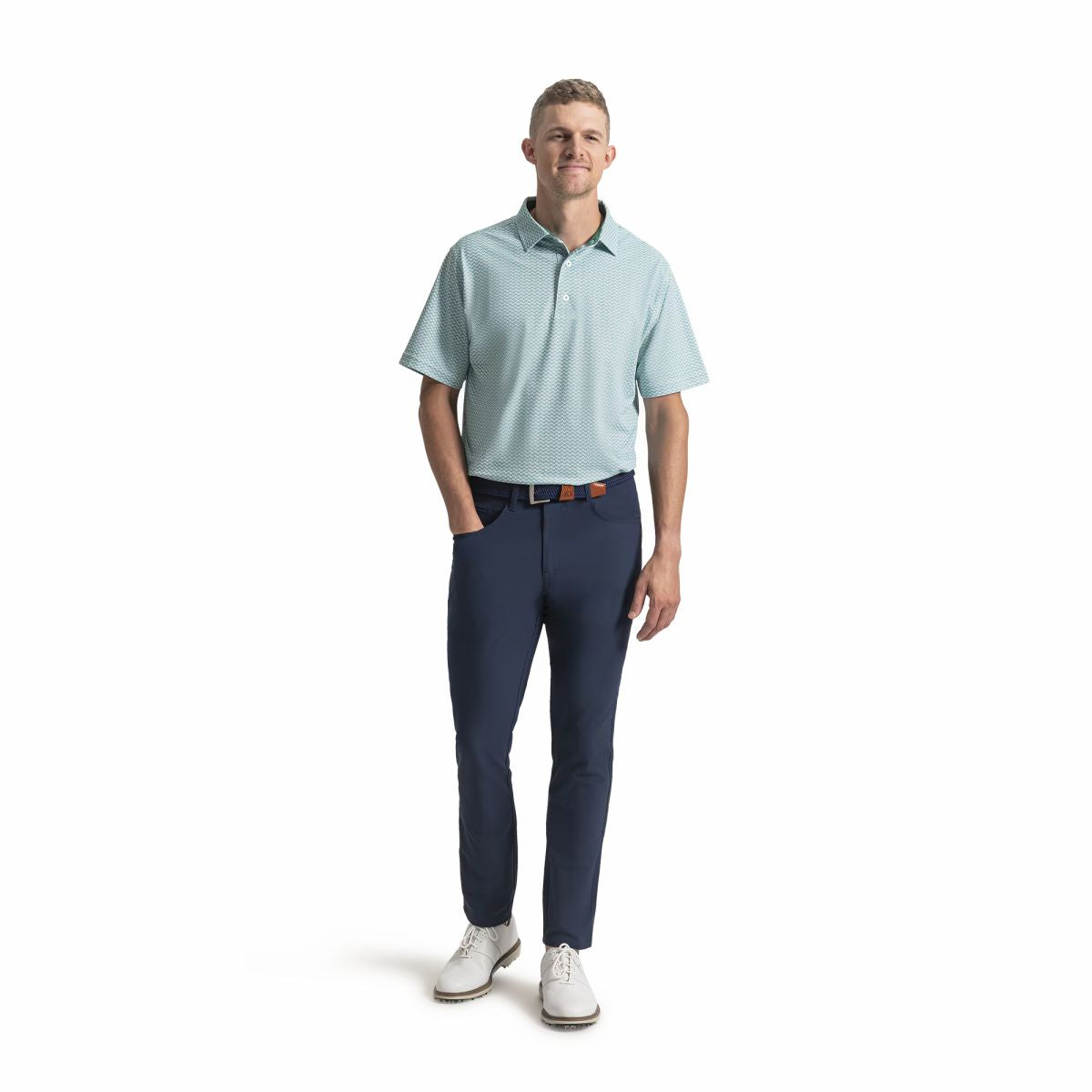 FootJoy Scallop Geo Pique