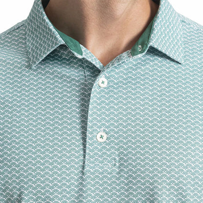 FootJoy Scallop Geo Pique
