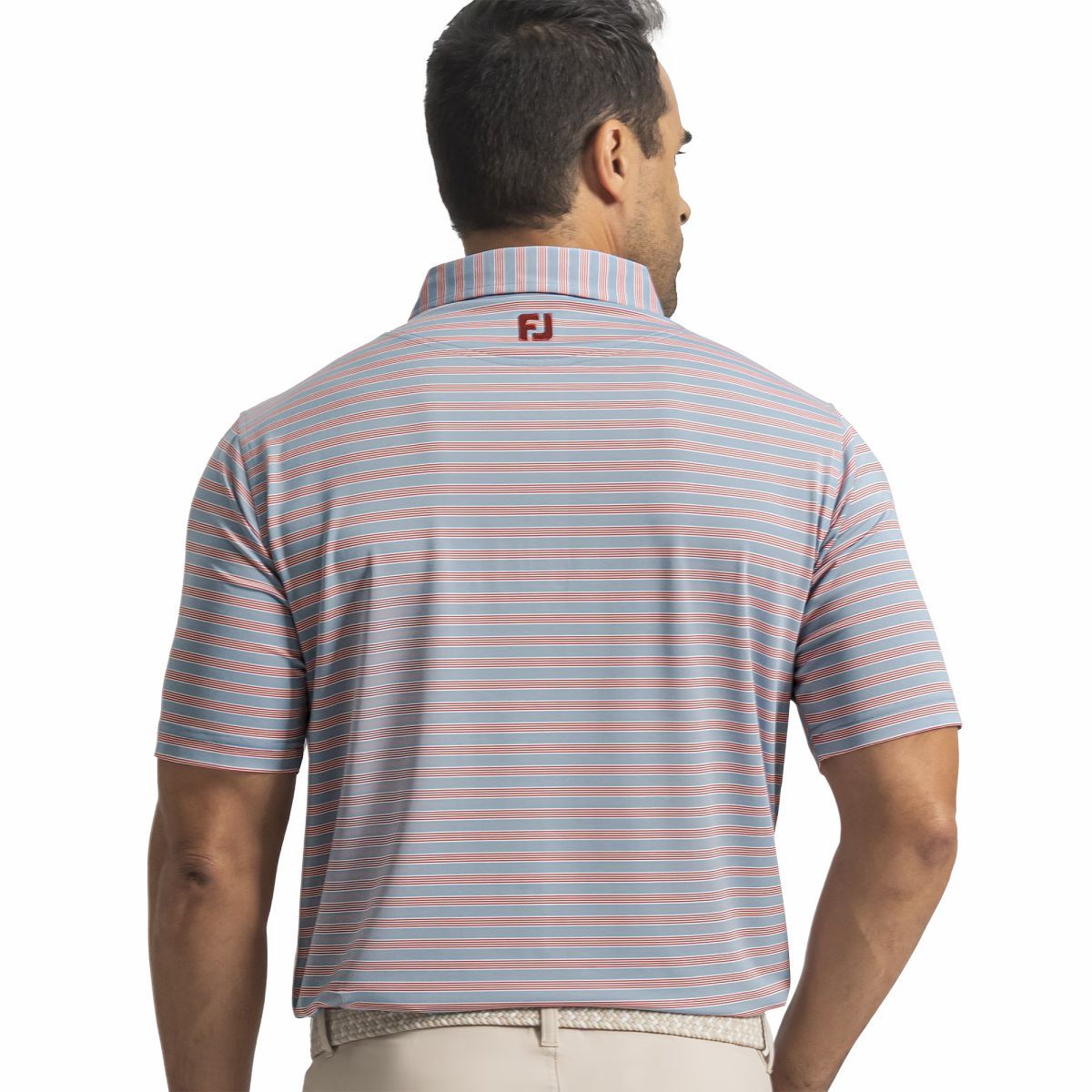 FootJoy Pinstripe Cluster Stripe Lisle