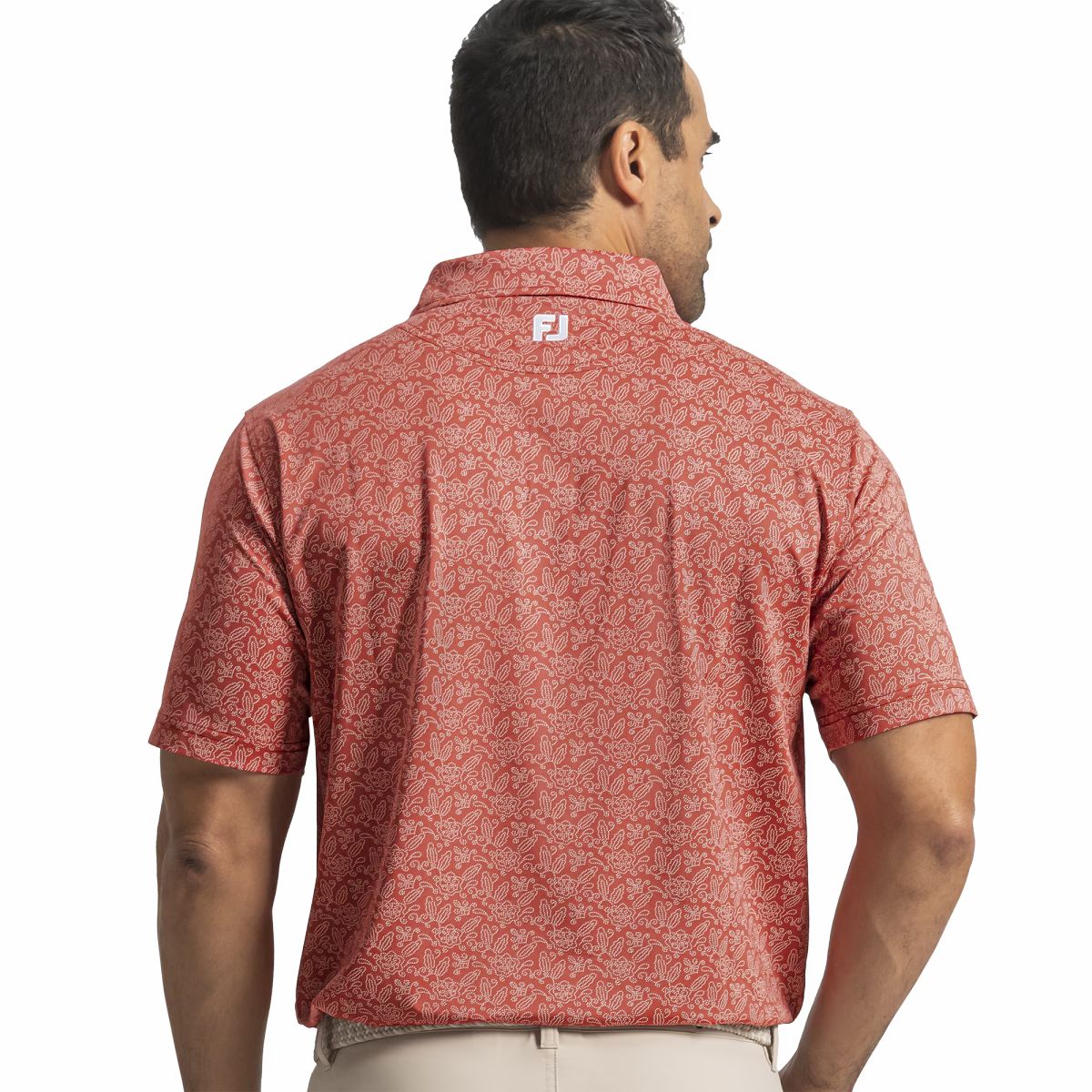 FootJoy Wingtip Floral Lisle