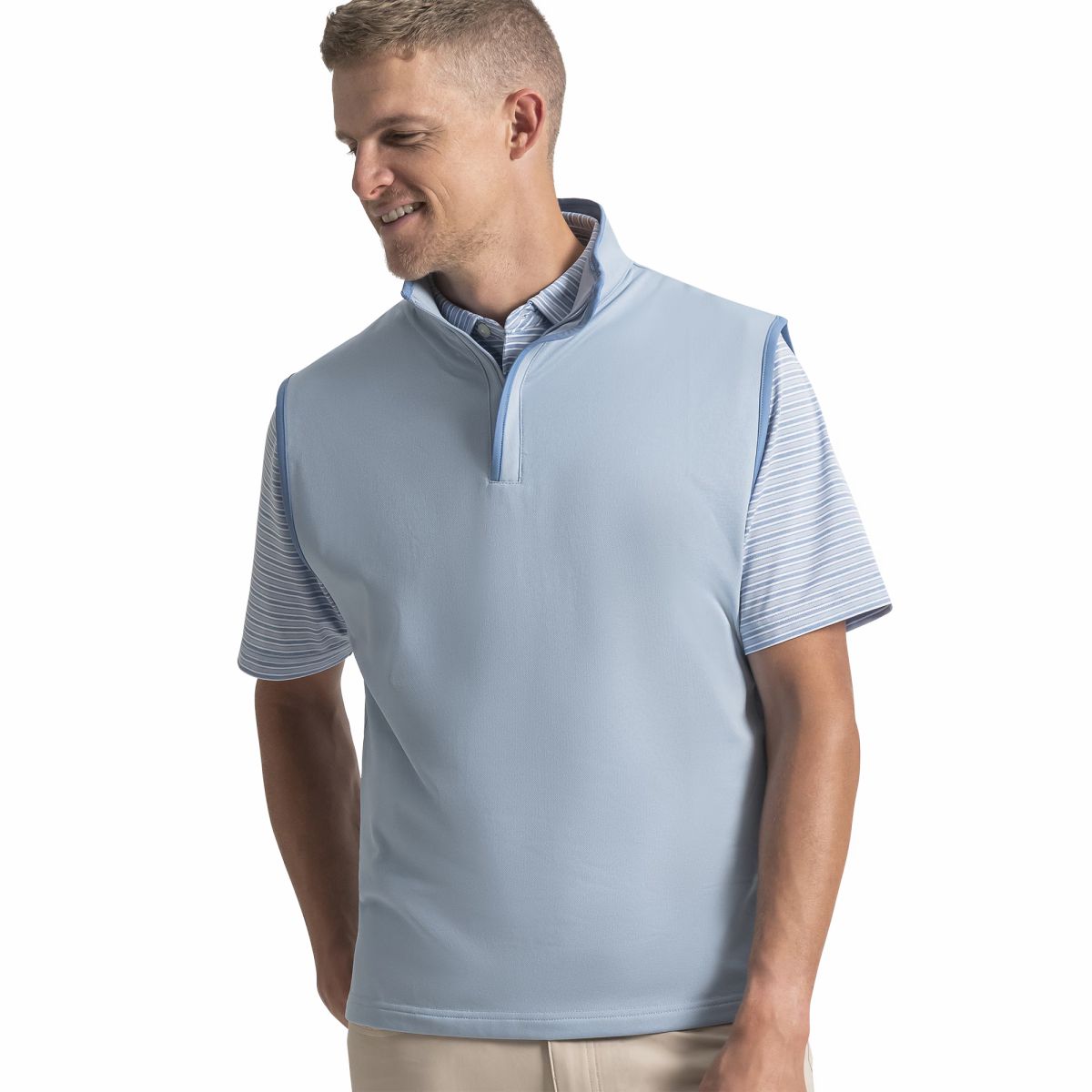 FootJoy Brushed Back Vest Pique