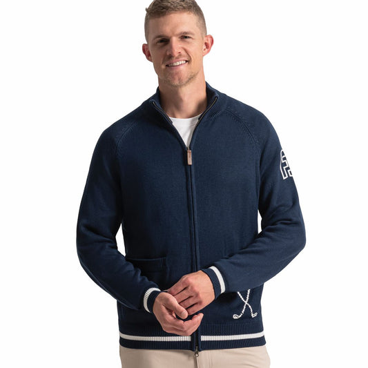 FootJoy Après Tee Knit Full-Zip Sweater