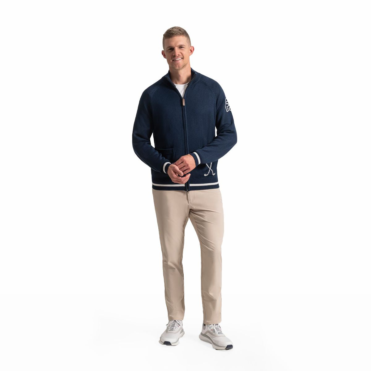 FootJoy Après Tee Knit Full-Zip Sweater