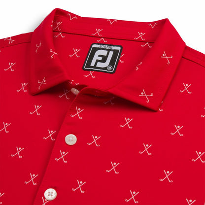 FootJoy Golf Print Shirt Junior