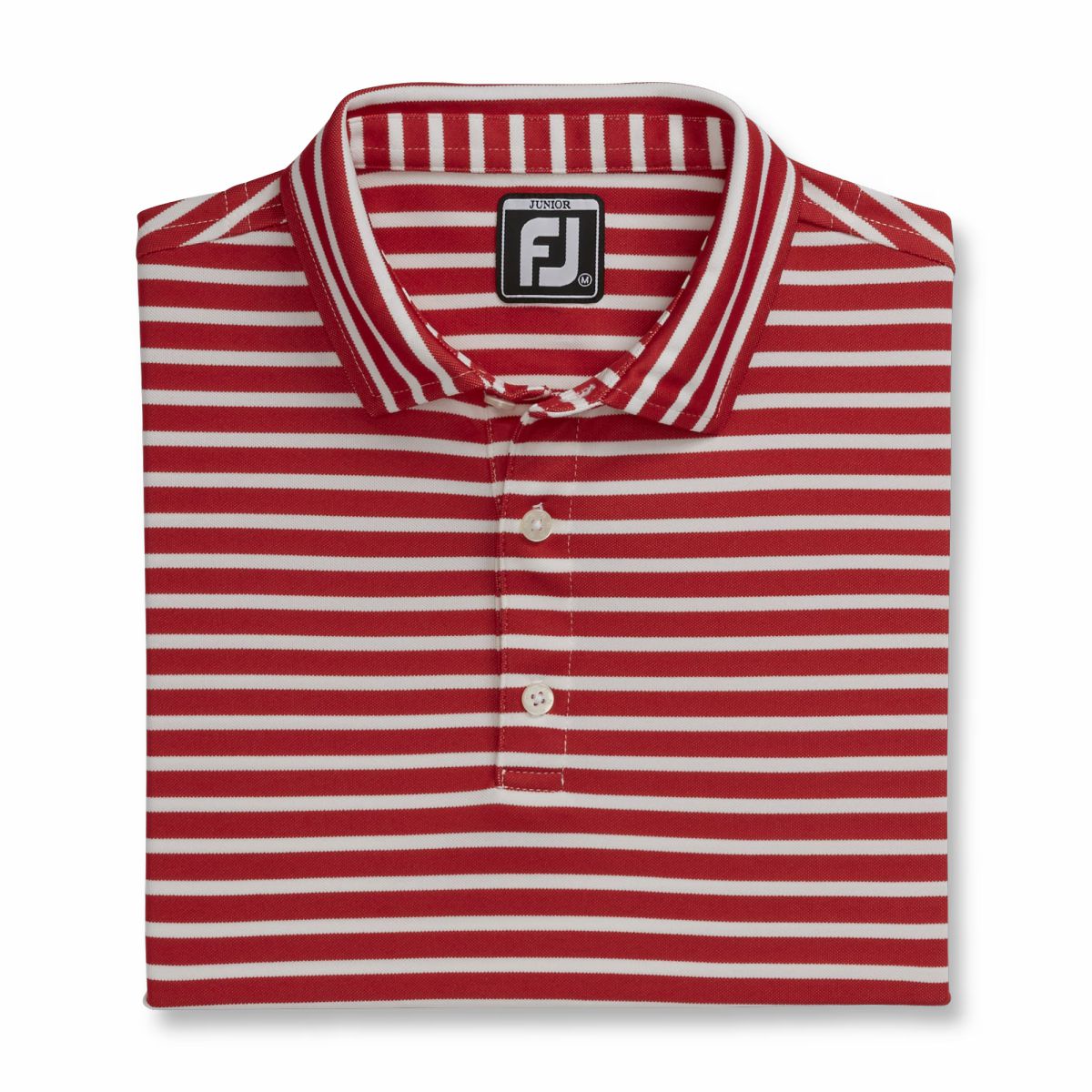FootJoy Striped Pique Self Collar Junior