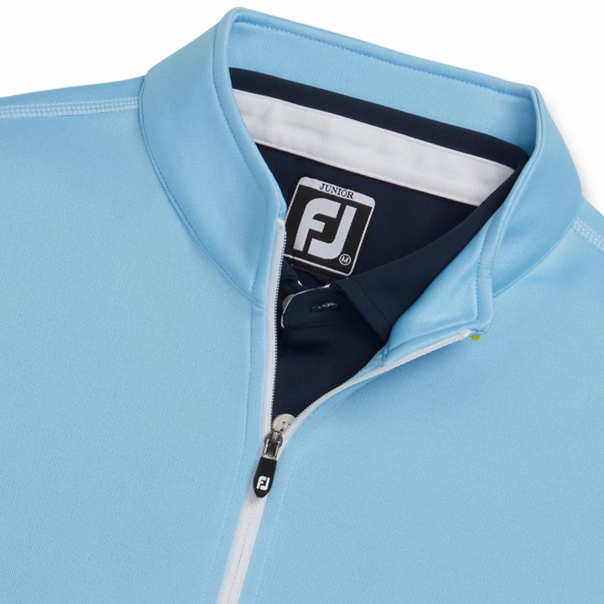 FootJoy Half-Zip Contrast Stitch Mid-Layer Junior