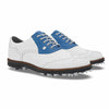 White / Blue Lizard Print