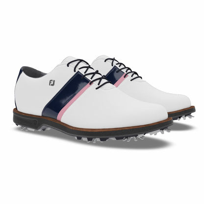 White / Navy Patent / Pink,5,Narrow