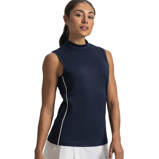 FootJoy Keyhole Mock Neck Tank Women