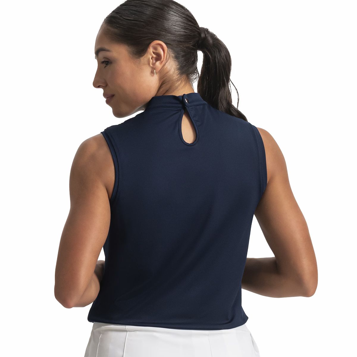 FootJoy Keyhole Mock Neck Tank Women