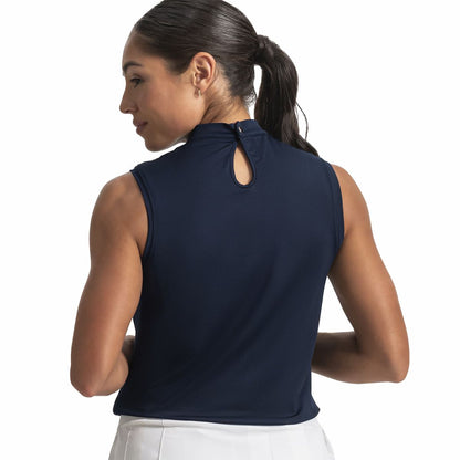 FootJoy Keyhole Mock Neck Tank Women