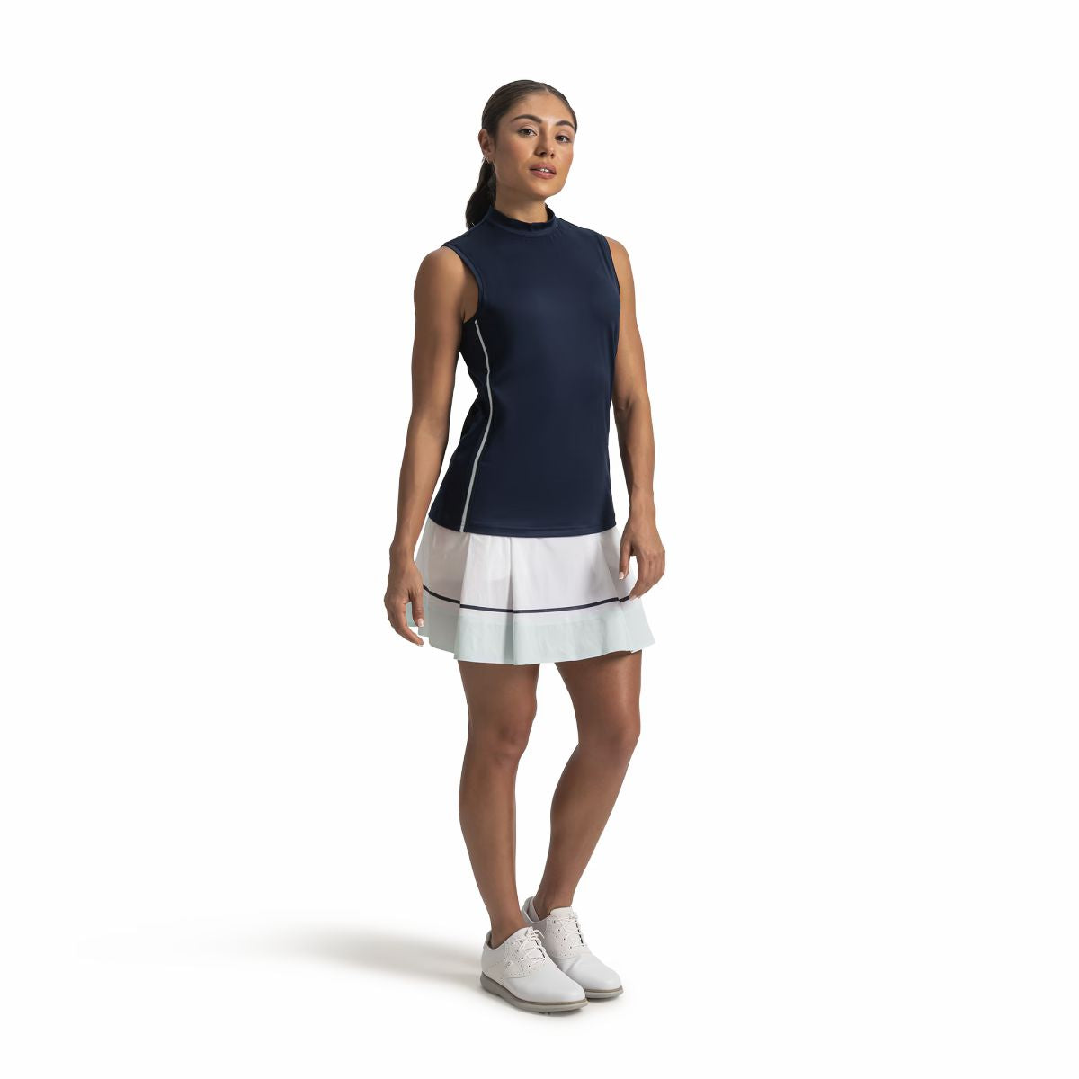 FootJoy Keyhole Mock Neck Tank Women