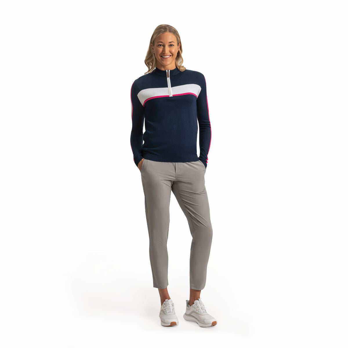 FootJoy Après Tee Knit Sweater Quarter-Zip Women