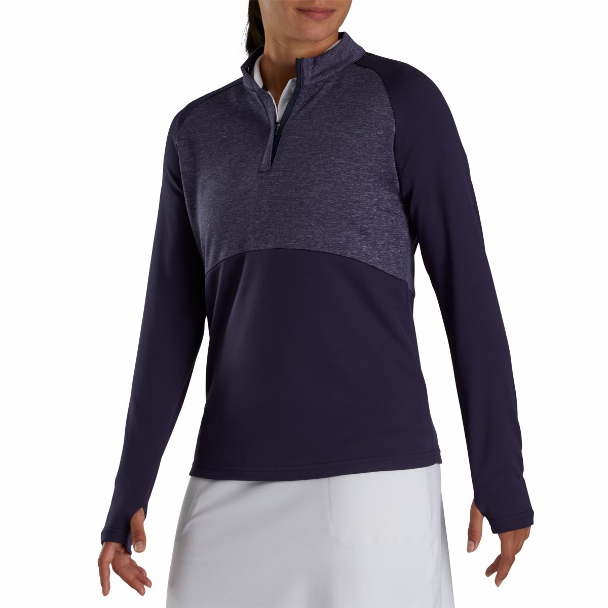 FootJoy Heather Block Half-Zip Mid-Layer Women