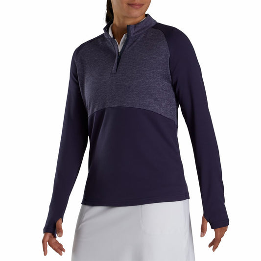 FootJoy Heather Block Half-Zip Mid-Layer Women