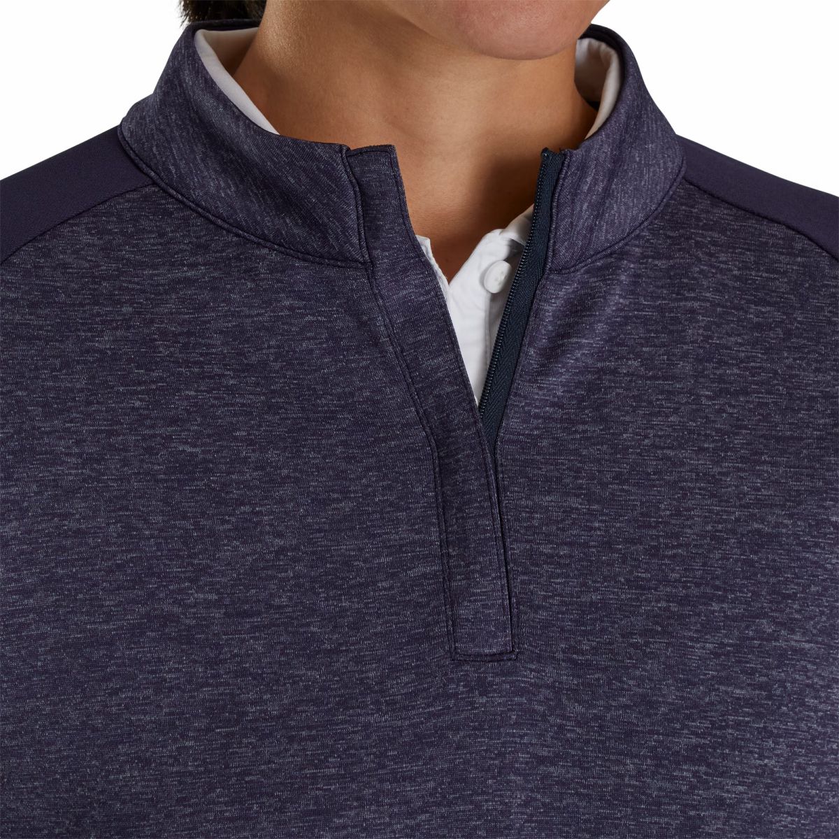FootJoy Heather Block Half-Zip Mid-Layer Women