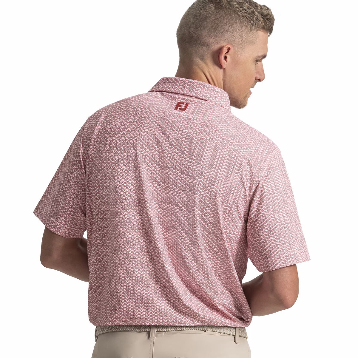 FootJoy Scallop Geo Pique