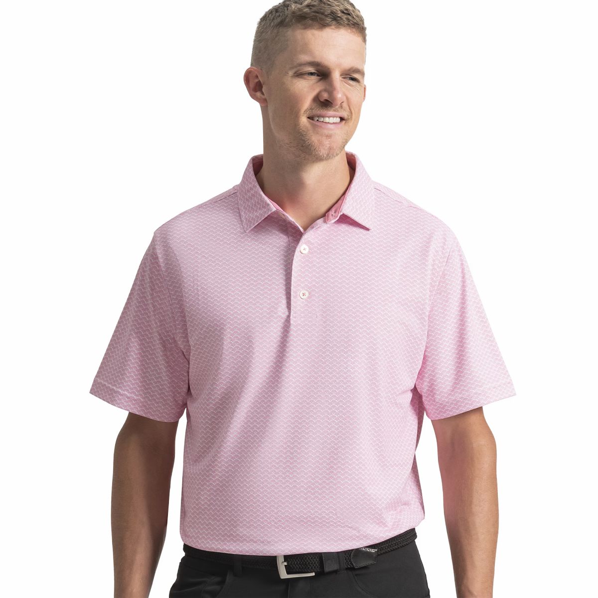 FootJoy Scallop Geo Pique