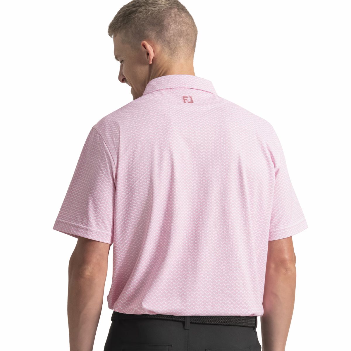 FootJoy Scallop Geo Pique
