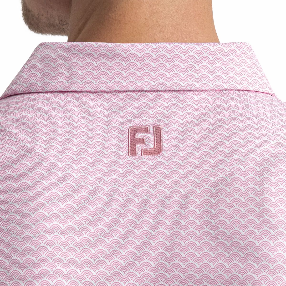 FootJoy Scallop Geo Pique